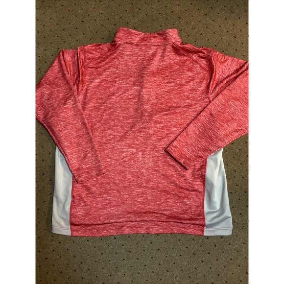 TGW Golf Quarter Zip Pullover Performance Golf Jacket. Heather Red Color Size 2X - Picture 3 of 5